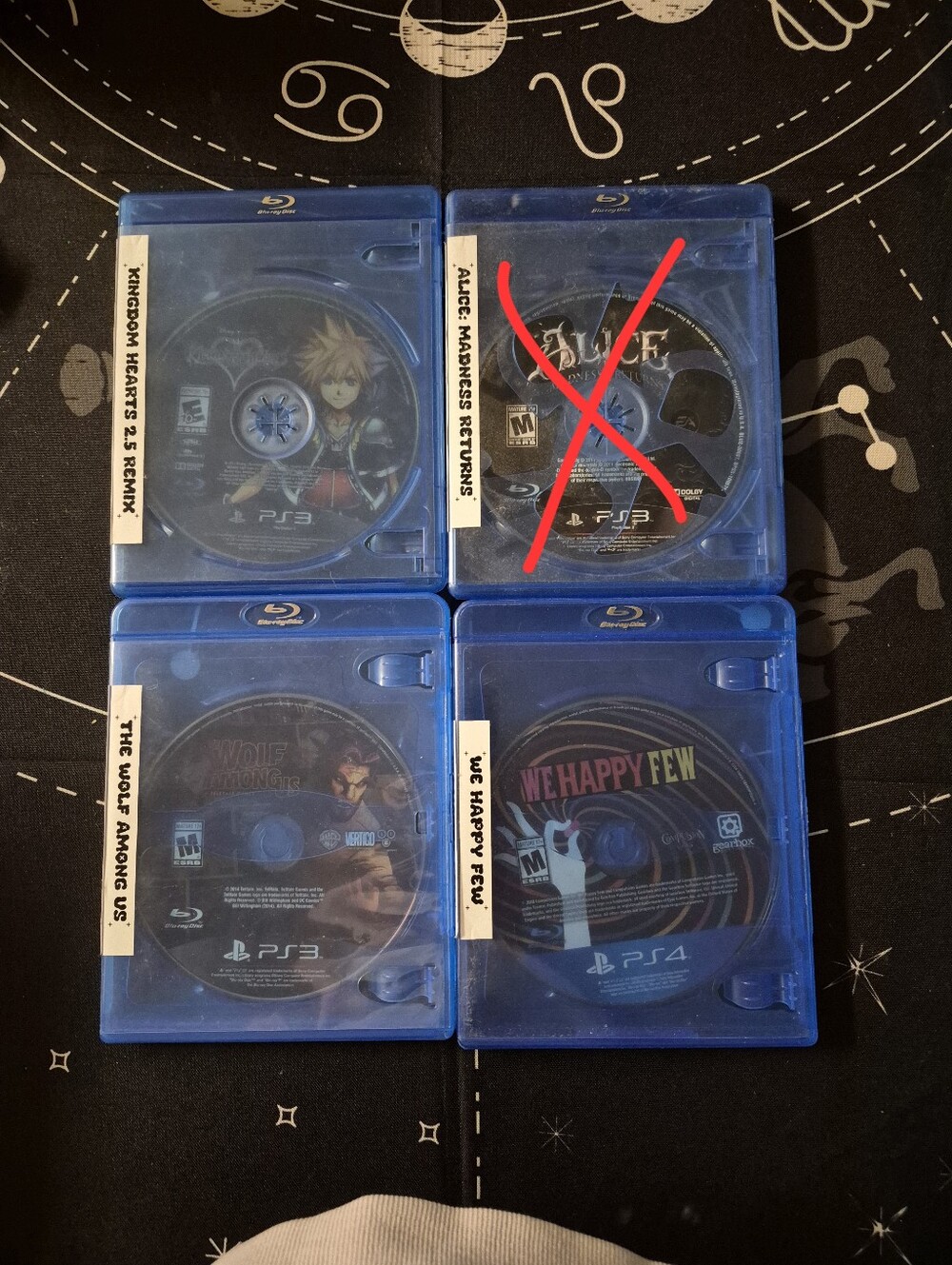 PS3 (And PS4) Game Disc Collection